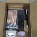 Brand Full Makeup Kit - 12 Eyeshadows, 8 Blushes, 3 Lipsticks, Mascara, Eyeliner, Brow Pencil, Foundation, Sponge, Makeup Bag & Brushes