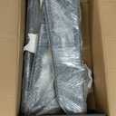 KEMIMOTO Heavy Duty Steel Nerf Bars Rock Sliders Compatible with 2024 2025 2026 Polaris RZR XP 1000/ XP 4 1000 Accessories - 1.5 inch Tubing Black Non-Rust Coating Side Steps, Tree Kickers 4-Seat