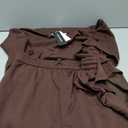 PRETTYGARDEN 2 Piece Lounge Sets for Women Summer 2026 Short Sleeve Matching Airport Travel Outfits Casual Spring Clothes (Brown, L)