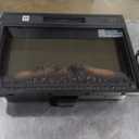 Bonnlo24 Electric Fireplace Insert, 1400W Wall-Mounted/Freestanding Heater, 6 Flame Colors, 5 Brightness Settings, Remote Control, Adjustable Timer, Safe & Quiet Heating for 400 sq.ft