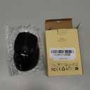 TECKNET Wireless Mouse, 2.4G Ergonomic Optical Mouse, Computer Mouse for Laptop, PC, Computer, Chromebook, Notebook, 6 Buttons, 24 Months Battery Life, 2600 DPI, 5 Adjustment Levels - Black