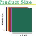 2 x 30 Sheets Colored Poster Board  11 x 14 Inches, 10 Bright Assorted Colors for Classroom Projects, Arts and Crafts, Presentations, and Displays