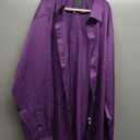 J.VER Men's Dress Shirts Solid Long Sleeve Stretch Wrinkle-Free Formal Shirt Business Casual Button Down Shirts L