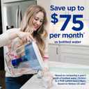 PUR Plus Water Filter Replacement for Pitchers & Dispensers, 6-Month Supply, 3 Count, Blue (PPF951K3)