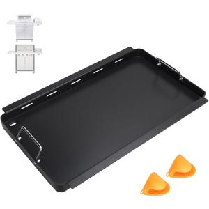 G533-2200-W1 17" Griddle Insert Parts for Charbroil TRU Infrared 4 Burner Grill 463242715 463242716 466242716 466242815 463257520 463276016 463255020 for Charbroil Grill Replacement Parts