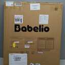 BABELIO Safety Gate Door Fits for Stairs, Narrow and Wide Doorways with Auto Close, Easy Install, No Drilling, Pressure Mounted for Baby, Child, Pets, Dog/Puppy, 26''-40'', White