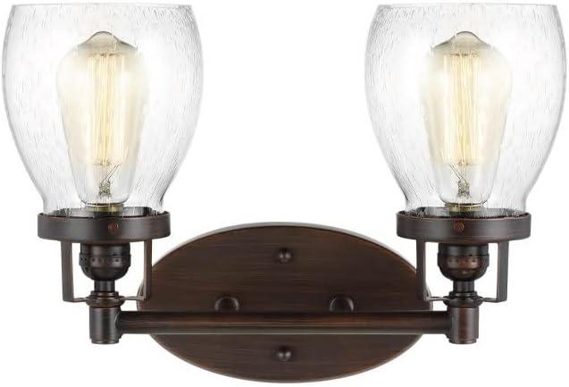 Generation Lighting 4414502EN7-710 Belton Two - Light Wall/Bath Vanity Style Fixture, Bronze