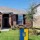 2 x WENWELL Ukraine Garden Flag Double Sided,Burlap Ukrainian Trident Flags 12 x 18 inch,Support Ukranian House flag Small,Ukrain Banner Weather Proof Outdoor Decor for Yard,Lawn,Farmhouse (bule yellow)