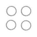 2 x 4PCS Bike Headset Fork Bearings 5/32" x 20 Balls, Bicycle Frame Ball Bearings Replacement Parts
