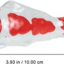 Sewroro 3Pcs Ceramic Ball Fish Tank Float Artificial Aquarium Fishes Aquarium Decor Floating Ornament Ocean Sea Animals for Aquarium Fish Figurines Decors 10x4cm