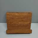 Beautiful Cookbook Stand for Your Kitchen Counter - Solid Wood Stand Easily Keeps Cook or Recipe Books Open for Convenient Cooking - Perfectly Fits Your iPad/Tablet and Enhances Any Kitchen Decor