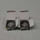 Ball Jar Stainless Steel One-Piece Mason Jar Lids, Wide Mouth, 6-Pack,Silver