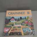 Jigsaw Puzzles for Adults 1000 Pieces, Spring Village Life Puzzle, Colorful as Home Wall Decor for Family Challenging Games