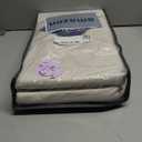 100% Blackout Shield Linen Blackout Curtains for Bedroom 96 Inches Long, Back Tab/Rod Pocket Living Room Drapes, Thermal Insulated Blackout Curtains 2 Panels Set, 50" W x 96" L,Cream