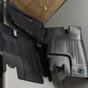 for 2007-2018 Jeep Wrangler JK 4 Door Floor Mats and Trunk Cargo Liner,All Weather Protection TPE Rubber Car Floor Liners, Front & Rear, Black (for 2007-2018 Jeep Wrangler JK 4 Door)