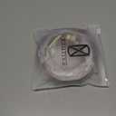 XZQTIVE Women Skinny Leather Belt Ladies Brown Thin Waist Belt for Dresses Jeans Pants with Gold Buckle and Metal Loops