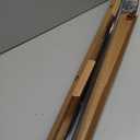 Ivilon Drapery Window Curtain Rod - End Cap Style Design 1 Inch Pole. 48 to 86 Inch Color Black