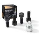 36136792851 Lockable Wheel Bolt Rim Locks M14 X 1.25 Compatible with BMW 228i 328d 328i 335i 428i 435i 528i 535d 535i 650i X1 X2 X3 X4 X5 X6 X7 Z4 M2 M3 M4