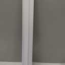 Joydeco No Drill Zebra Blinds for Windows, Cordless Day & Night Dual Sheer Roller Shades, Easy Installation, Free-Stop Lift System, Light Filtering Privacy Blinds for Home(White,29" W x 75" H)