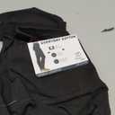 Energy Zone Womens Cotton Stretch High Waist Ankle Legging (Medium, Deep Black)