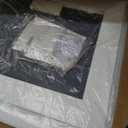 ROLOVE 22x20 Inch Lighted Vanity Mirror, 3-Mode Touch Dimming LED Lighting, Large Makeup Mirror for Dressing Room, Tabletop or Wall-Mounted, White