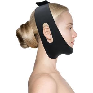 Post Surgical Chin Strap for Women,Chin Lipo Compression Garment Silicone Chin Strap,Face Neck Chin Post Surgical Bandage (1PCS)