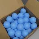 Hanaive 100 Pack Table Tennis Balls Multi Colored 40mm Plastic Balls Bulk Washable Small Game for Carnival Pool Games, Party Decoration Pet Toy (Light Pink, Light Blue)