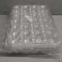 TWOWYHI 24 Counts x 10 Sets Cupcake Containers Cupcake Boxes Plastic Cupcakes Carrier Holders for Clear Plastic Disposable Cupcakes Container with Detachable Tall Dome Lid