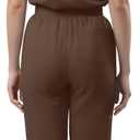 Scrubs Set for Women Medical Uniform Nurse Suit, Anti-Wrinkle Scrub Top Jogger Pant&11 Pockets,4 Way Stretch Workwear, XS