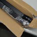 munirater Universal 43.3 inch Black Roof Rack Cross Bar Top Luggage Aluminum Carrier Adjustable Window Frame 2Pcs