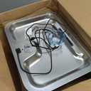 PETNF 3-Gallon 304 Stainless Steel Dog Water Fountain for Large Dogs, Extra Wide Drinking Area, Automatic Water Bowl Dispenser for Large Dogs & Multi-Pet Homes, 7-Stage Filtration System, Quiet Pump