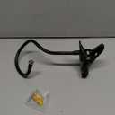 Holicfun Clip Mount for Ring, Blink, Eufy, Google Nest, Wyze, and Arlo Indoor Outdoor Cameras, 40cm Gooseneck Arm, Flexible Adjustment, Strong Clamp, Black