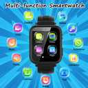 Kids Smart Watch Boys, Kids Smart Game Watch with 39 Games HD Touch Screen Video Camera Music Player Pedometer Flashlight Alarm Clock 12/24 hr Kid Watches for Boy Gifts for 5-12 Year Olds Boy Girl