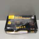 TitanFlex Disposable Nitrile Exam Gloves, 6-mil, Black, Heavy Duty, Latex Free, Food Safe for Cooking & Food Prep