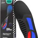 Spenco Total Support Max Shoe Insoles(FSA&HSA Eligible)Orthotic Metatarsal Arch Support Inserts, Absorbs Shock,Reduces Over-Pronation,Conforms to Foot, Deep Heel Cup Women's 9-10.5.5/Men's 8-9.5