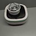 Portable Washing Machine - 16L Mini Foldable Washer with Spin Basket, Deep Cleaning for Small Clothes & 3 Cleaning Modes, Collapsible Laundry for Apartment, Dorm, Hotel, RV and Travel (Green)