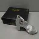 IDIFU Women's IN4 Sabrina Platform Chunky High Heels Ankle Strap Heeled Sandals Wedding Party Dress Shoes (5)