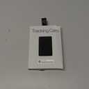 SPOTMINDERS Husband Valentines Day Gifts for Him Apple MFi Certified Wallet Tracker Works with Apple Find My Tracking Card for Wallet Card Rechargeable IP68 0.07in Slim iPhone Item Finder for Luggage (Black (Pack of 1))