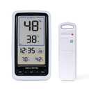AcuRite 01136M Wireless Thermometer with Indoor/Outdoor Temperature and Humidity, White (Single)