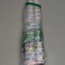 WRAPAHOLIC Birthday Wrapping Paper Roll - Mini Roll - 3 Rolls - 17 inch x 120 inch Per roll - Colorful Foil Birthday Design for Party, Holiday, Baby Shower