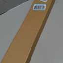 LazBlinds No Drill Blackout Vinyl Mini Blinds, White 36"x64"