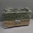 2 Pcs Toilet Paper Baskets for Organizing, Boho Decor Wicker Baskets Paper Rope Storage Handmade Foldable Large Storage Organizer Bins for Countertop Home Bedroom Livingroom Decor