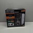 AIRMSEN Grind & Brew Coffee Maker with Built-in Grinder - Single-Serve Machine Compatible with K-Cup Pods & Ground Coffee, 1000W Fast 6-14oz Brew, Descaling Alert, Touchscreen & 50oz Removable Tank