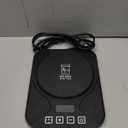 Sourdough Starter Warmer Mat - 24H Timer - Precise 1F Thermostat Control (70-100F) - Smart Memory Warming On/Off - Fits Jars Up to 40oz - Perfect for Home Baking (Black)