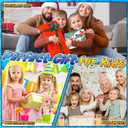 Remote Control Car Toys for Kids: 2 Pack Police & Race RC Cars for 3 4 5 6 7 8 Year Old Boys Cartoon Cars Toy with LED Light & Music Birthday Gifts for Toddlers Ages 3-5