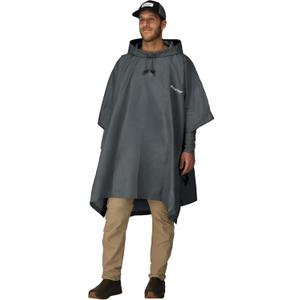 FROGG TOGGS Ultra-lite2 Waterproof, Breathable Rain Poncho, Adult and Youth Sizes (Black, One Size)