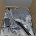 Salon Tray Cart on Wheels, Aluminum Tattoo Tray with Storage Platform, Adjustable Height Service Rolling Tray, Storage Tray Accessory for Salon Spa Dental Use, Rolling Tray Cart (Black)