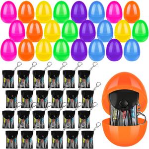 24 Packs Easter Eggs Prefilled with Screwdriver Set Prefilled Easter Basket Stuffers for Men Adult Gifts Bulk Egg Hunt Party Favors Classroom Prize Supplies