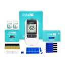 CURO L7 Portable Cholesterol & Glucose Testing Kit, Easy at-Home Use, Instant 6-in-1 Lipid Panel & Blood Sugar Results, Total, HDL, LDL, Triglycerides, Glucose