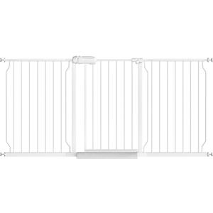 Fairy Baby Extra Wide Baby Gates 67-71.5 Inch, Auto Close Child Safety Gates for Stairway Banister Doorways Hallway,Indoor Safety Child Gates for Kids or Pets